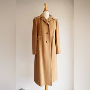 Vintage Camel Hair Coat | 100% Mongolian Camel Hair | Denise Originals